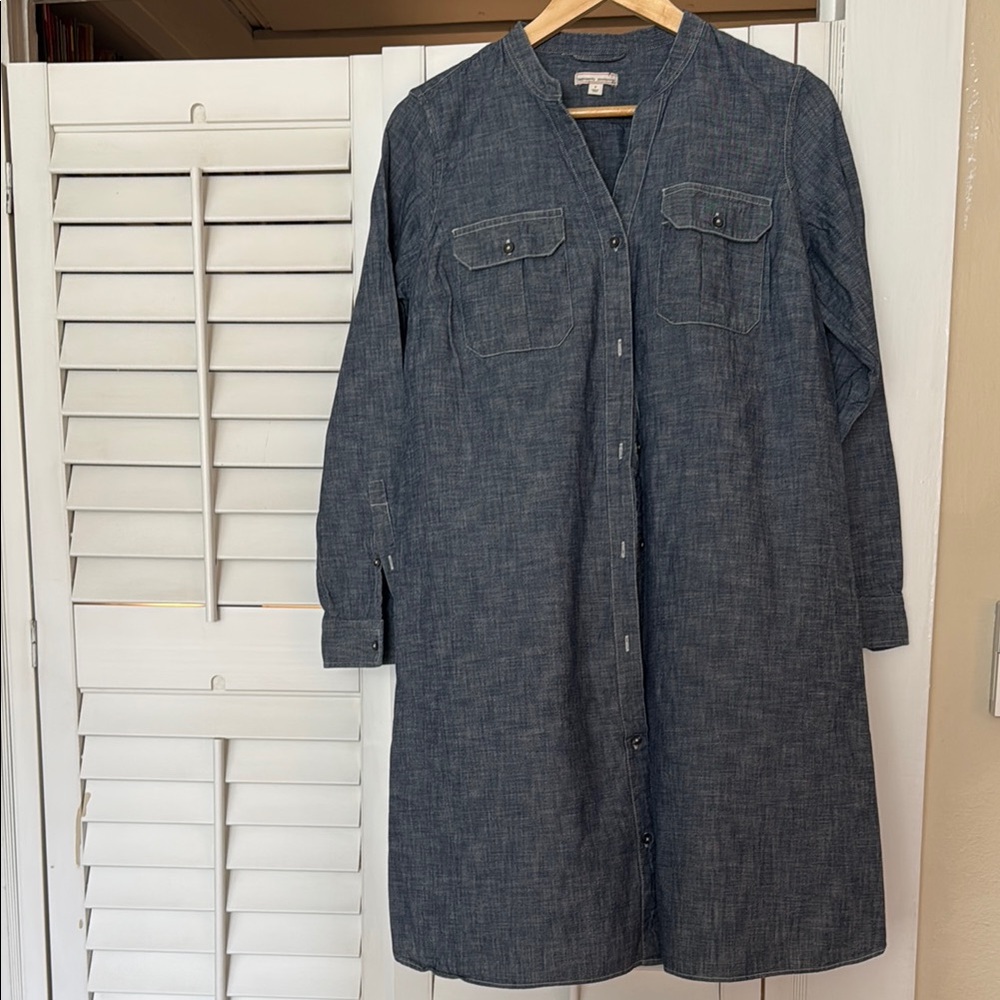 Gap Maternity Denim Shirtdress